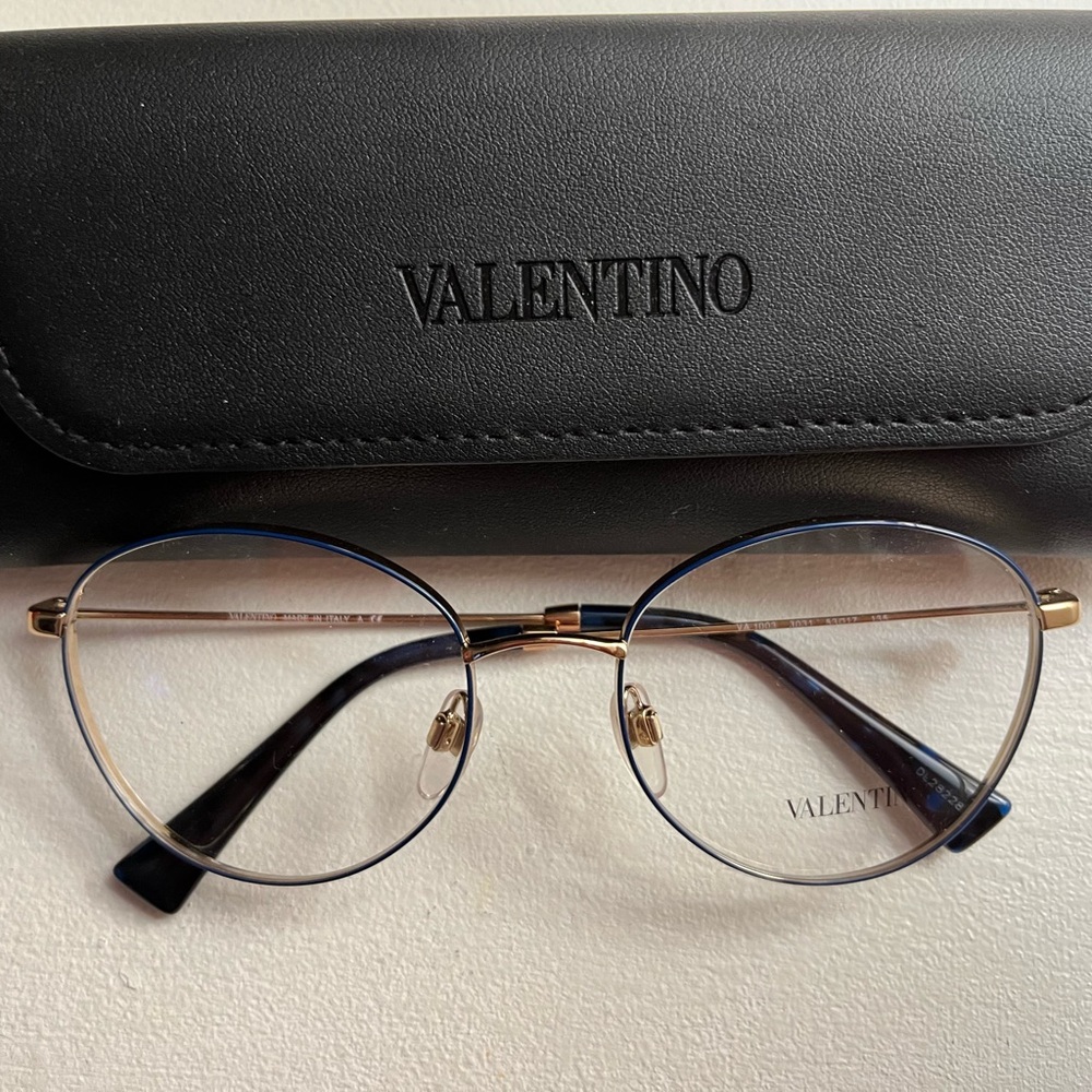 Valentino Eye Glasses - New with box, and case.